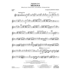 Highlights from Moana : Where You Are - How Far I'll Go - You're Welcome - We Know the Way