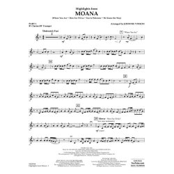 Highlights from Moana : Where You Are - How Far I'll Go - You're Welcome - We Know the Way