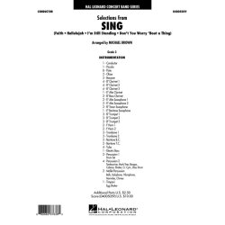 Selections from SING : Faith - Hallelujah - I'm Still Standing - Don't You Worry 'Bout a Thing