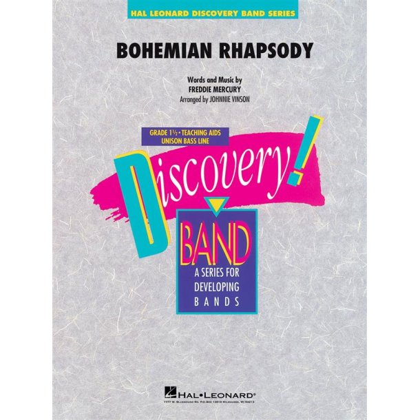 Queen: Bohemian Rhapsody (Arr. Vinson) (Score/Parts)