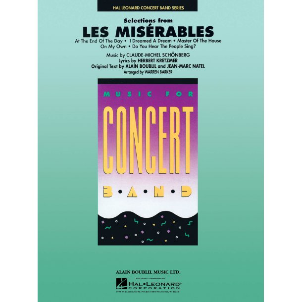 Selections from Les Mis&eacute;rables
