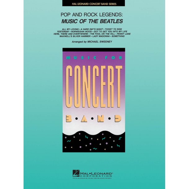 Pop and Rock Legends: Music of the Beatles : Medley of 13 hits