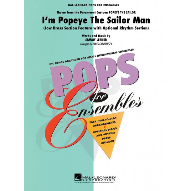 I'm Popeye The Sailor Man