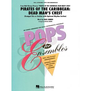 Pirates of the Caribbean - Dead Man's Chest : Trumpet Trio or Ensemble (w/opt. rhythm section)