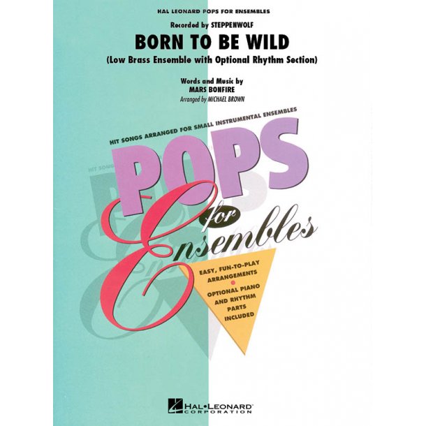 Born To Be Wild : Low Brass Ensemble (w/opt. rhythm section)