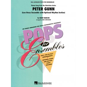 Peter Gunn : Low Brass Ensemble (w/opt. rhythm section)
