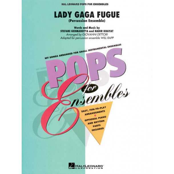 Lady Gaga Fugue : based on Bad Romance
