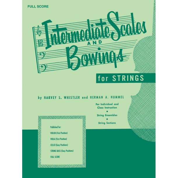 Intermediate Scales And Bowings - Full Score