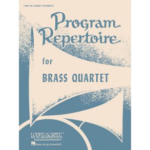 Program Repertoire for Brass Quartet