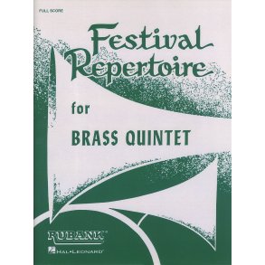 Festival Repertoire for Brass Quintet