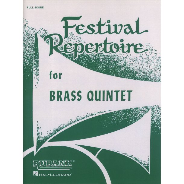 Festival Repertoire for Brass Quintet