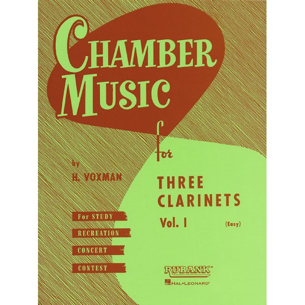 Three Clarinets - Volume 1 (Easy)