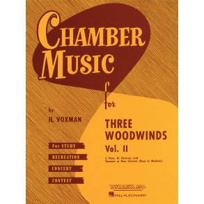 Chamber Music for Three Woodwinds, Vol. 2