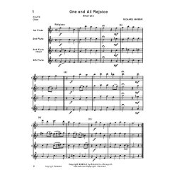 Ensemble Time - C Flutes (Oboe) : for Instrumental Trio or Quartet Playing