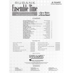 Ensemble Time - B Flat Cornets (Trio)
