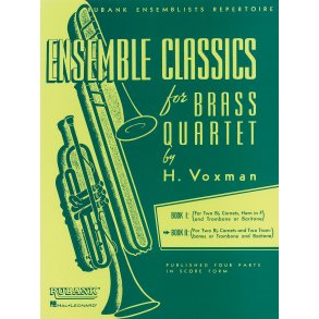 Ensemble Classics for Brass Quartet - Book 2