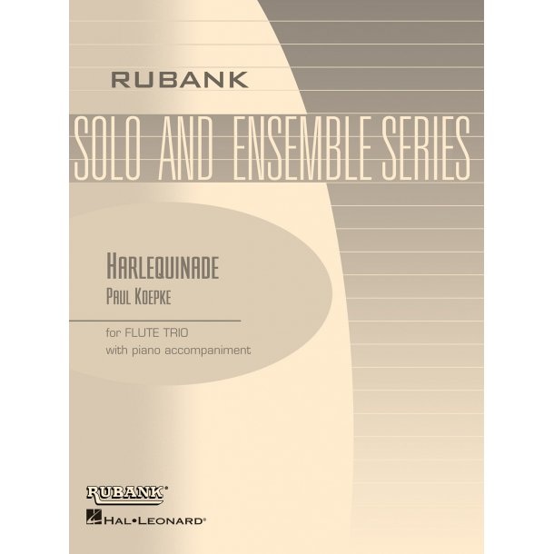Harlequinade : Flute Trio with Piano Accompaniment
