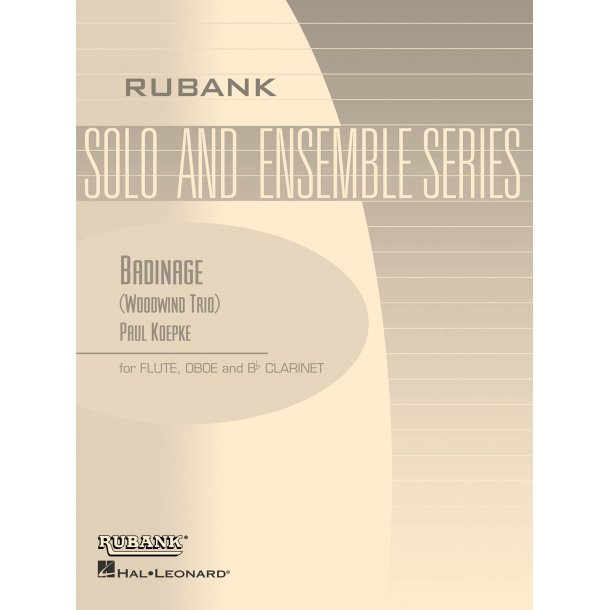 Badinage : Flute, Oboe (or 2nd Flute) and Bb Clarinet