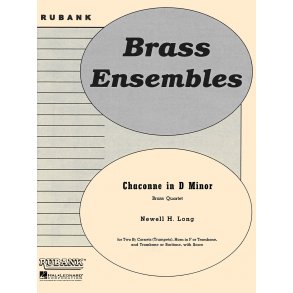 Chaconne in D Minor : Brass Quartet