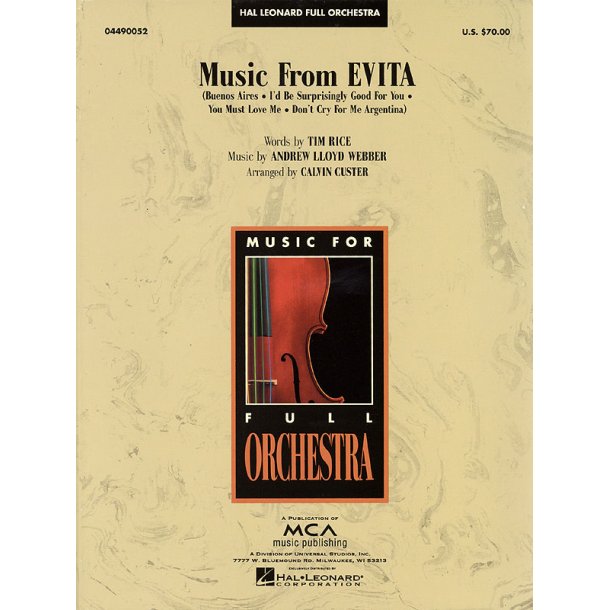 Music from Evita