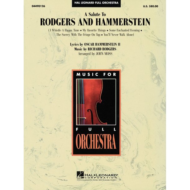 A Salute to Rodgers and Hammerstein