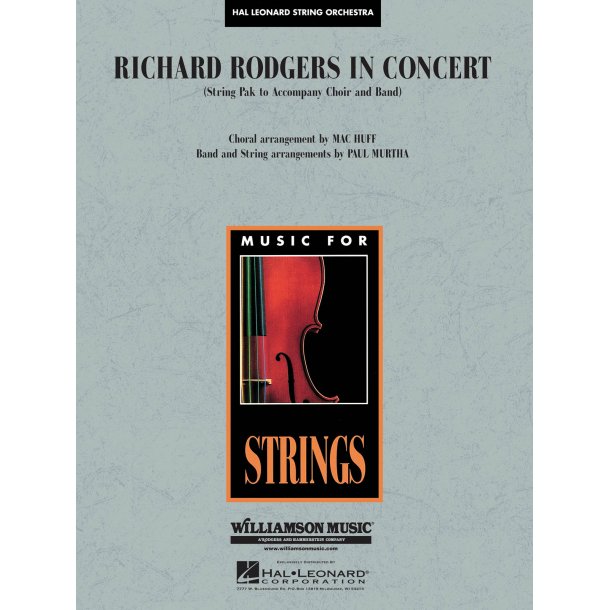 Richard Rodgers in Concert STRING PAK