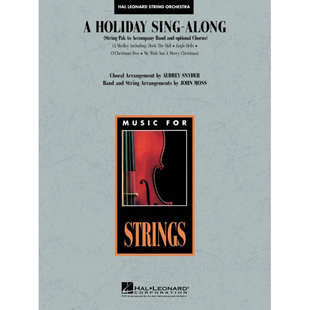 Holiday Snglng (Medley) Sny/Mss Stpk