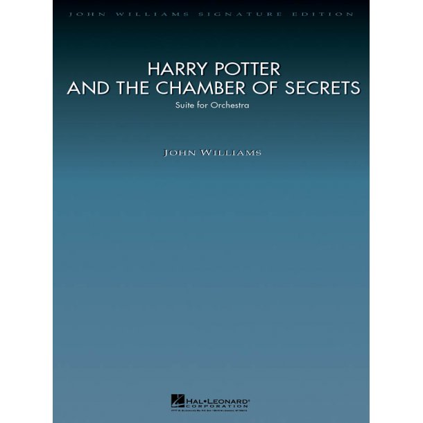 Harry Potter and the Chamber of Secrets : Suite for Orchestra Score and Parts