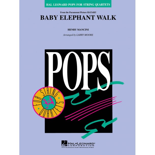 Henry Mancini: Baby Elephant Walk (Arr. Moore) (Score And Parts)