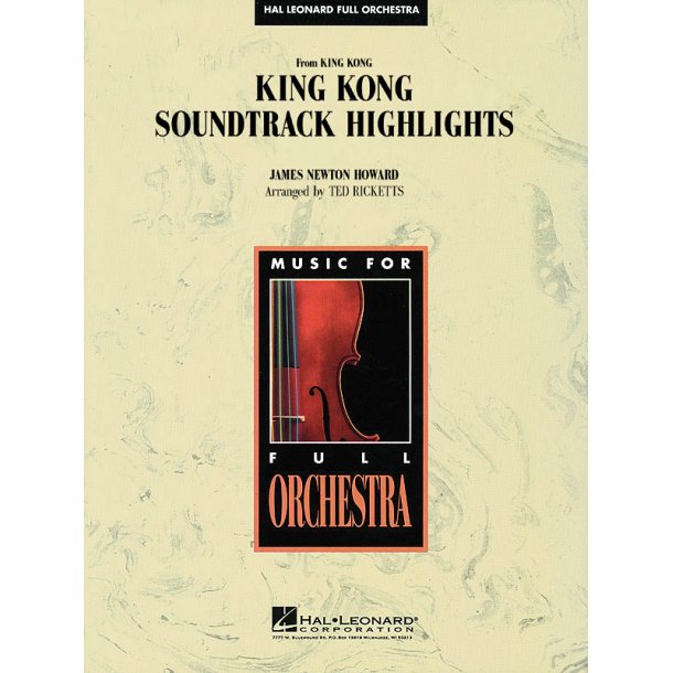 King Kong Soundtrack Highlights