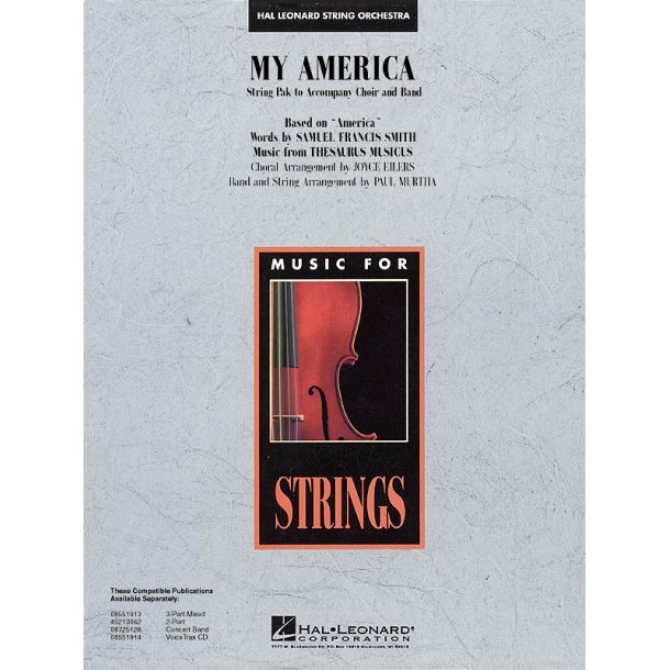 My America : String Pak to Accompany Choir and Band
