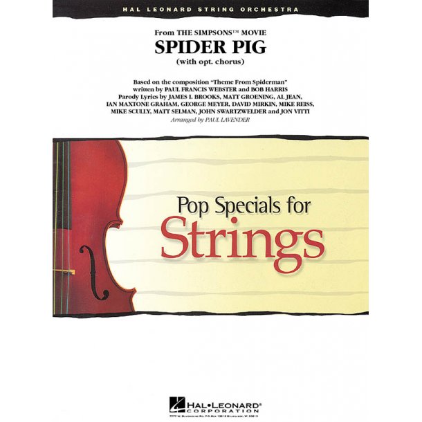 Spider Pig (from The Simpsons)
