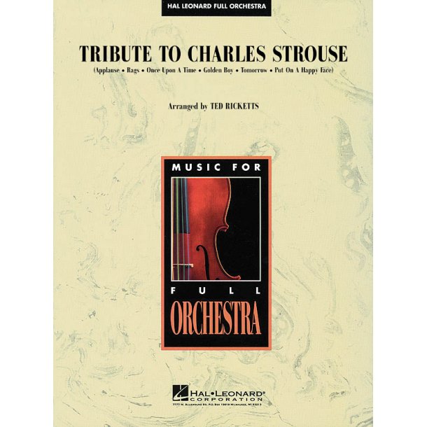 Tribute to Charles Strouse