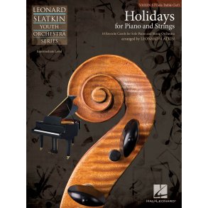 Holidays for Piano and Strings - Violin