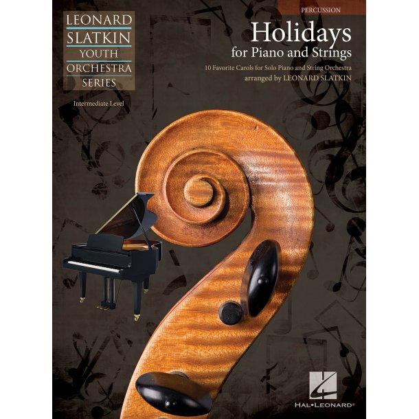 Holidays for Piano and Strings - Percussion