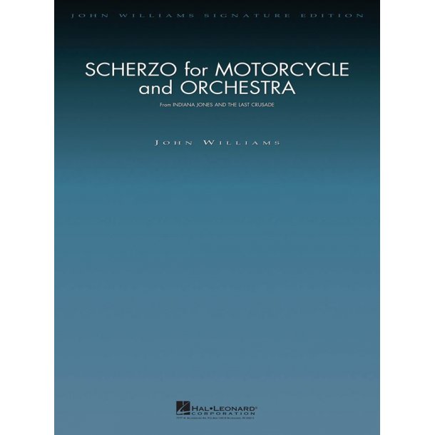 Scherzo for Motorcycle and Orchestra : Deluxe Score