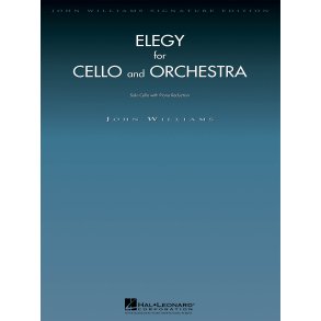 Elegy for Cello and Orchestra : Cello with Piano Reduction