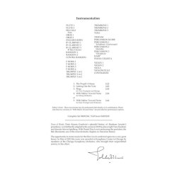 Music from Lincoln : Score and Parts