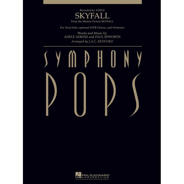 Skyfall (Vocal Solo with Orchestra)
