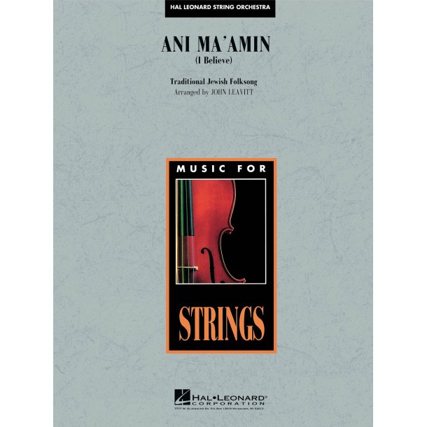Ani Ma'amin : Traditional Jewish Folksong