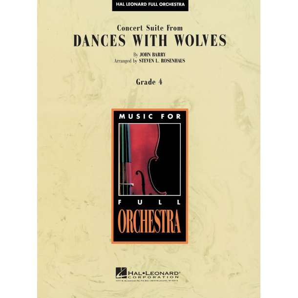 Concert Suite From Dances With Wolves