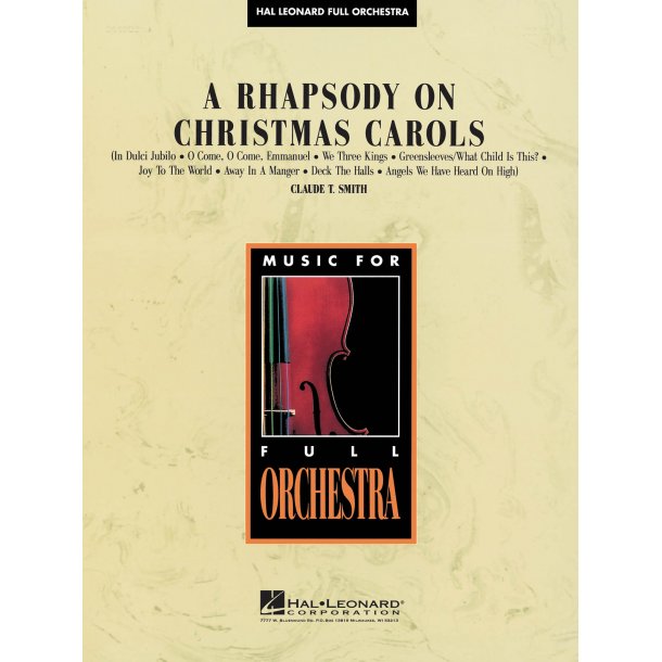 A Rhapsody on Christmas Carols