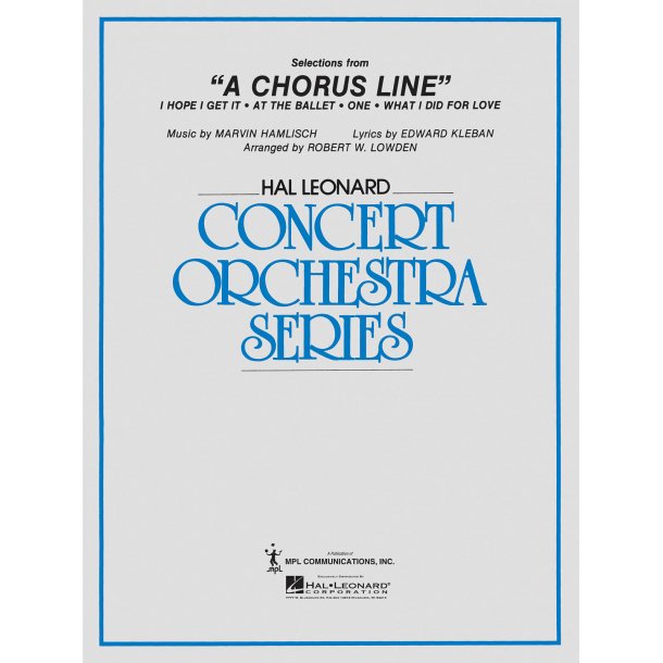 Selections from A Chorus Line