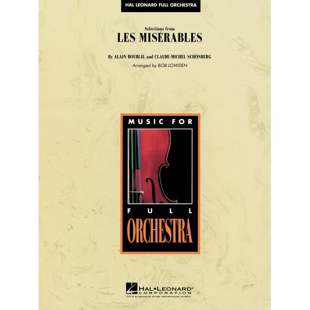 Les Miserables, selections from