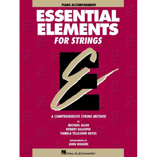 Essential Elements for Strings - Book 1 : Piano Accompaniment
