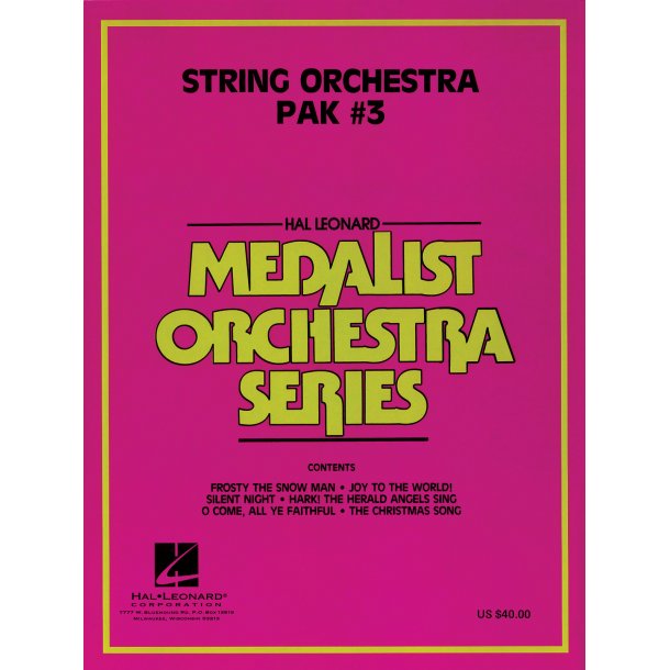 String Orchestra Pak #3