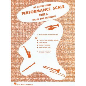 Watkins-Farnum Performance Scale - Form A Book : For All Band Instruments