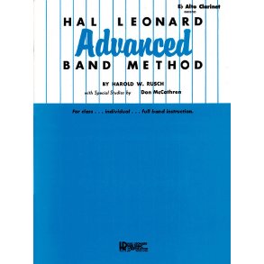 Hal Leonard Advanced Band Method : Alto Clarinet