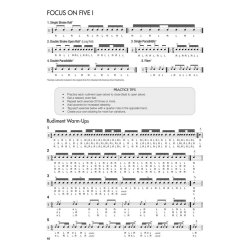 HANS BEN RUDIMENTAL DRUM SOLOS FOR THE MARCHING SNARE DRUMMER DRUMS BK