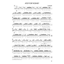 HANS BEN RUDIMENTAL DRUM SOLOS FOR THE MARCHING SNARE DRUMMER DRUMS BK